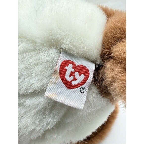 Ty Classic Tracker Bassett Hound Puppy Dog Sad Eyes 12” Plush Stuffed Toy 1997 - Picture 11 of 13